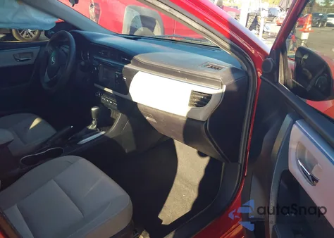 2015 Toyota Corolla Le from USA, damaged, VIN 2T1BURHE9FC391133